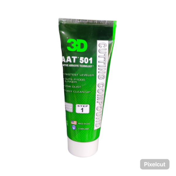 3D AAT 501 Rubbing Compound - Çizik Giderici Pasta 236 ML