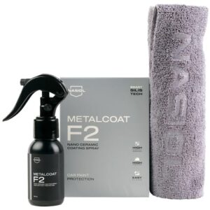 Nasiol Metalcoat F2 Araç Sprey Nano Seramik Kaplama ve Boya Koruma-1 Yıl Dayanım-50ml