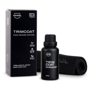 Nasiol Trimcoat Araç Plastik Yenileyici,Onarıcı ve Koruyucu Nano Seramik Kaplama-2 Yıl Dayanım-30ml