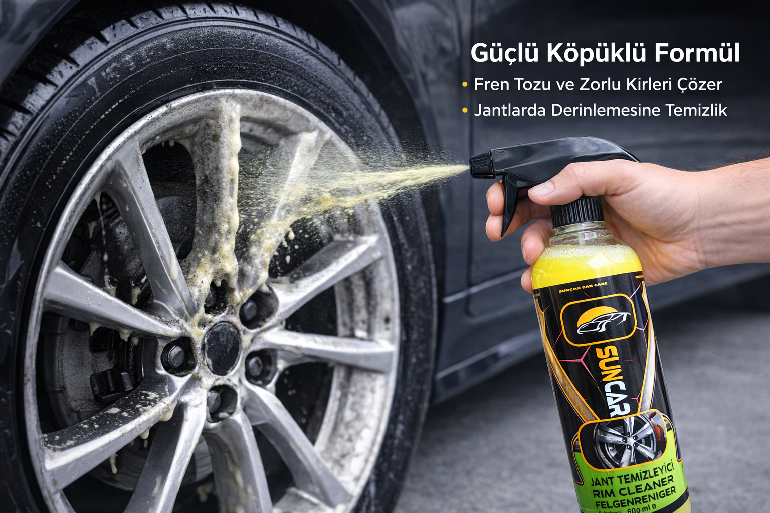 SUNCAR JANT TEMİZLEYİCİ 5 LT (KONSANTRE) - Görsel 2