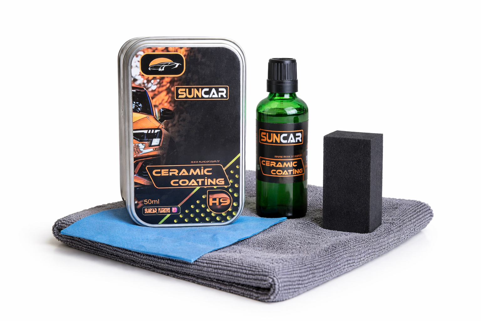 SUNCAR SERAMİK KAPLAMA SETİ H9 50ML