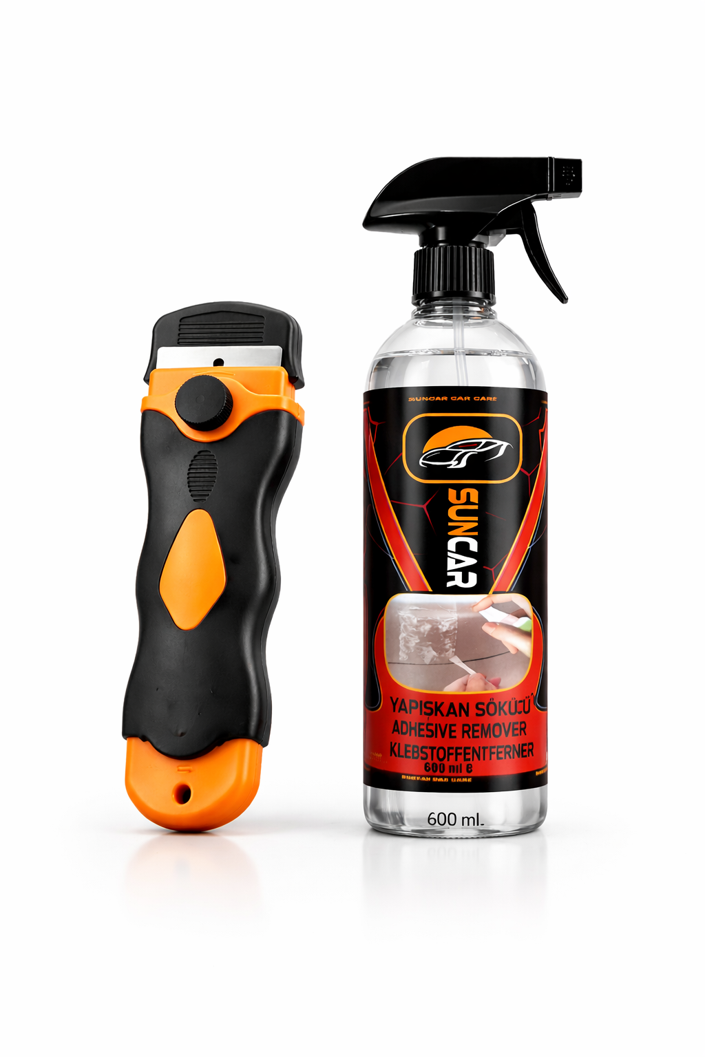 SUNCAR YAPIŞKAN SÖKÜCÜ KAZIYICI SET