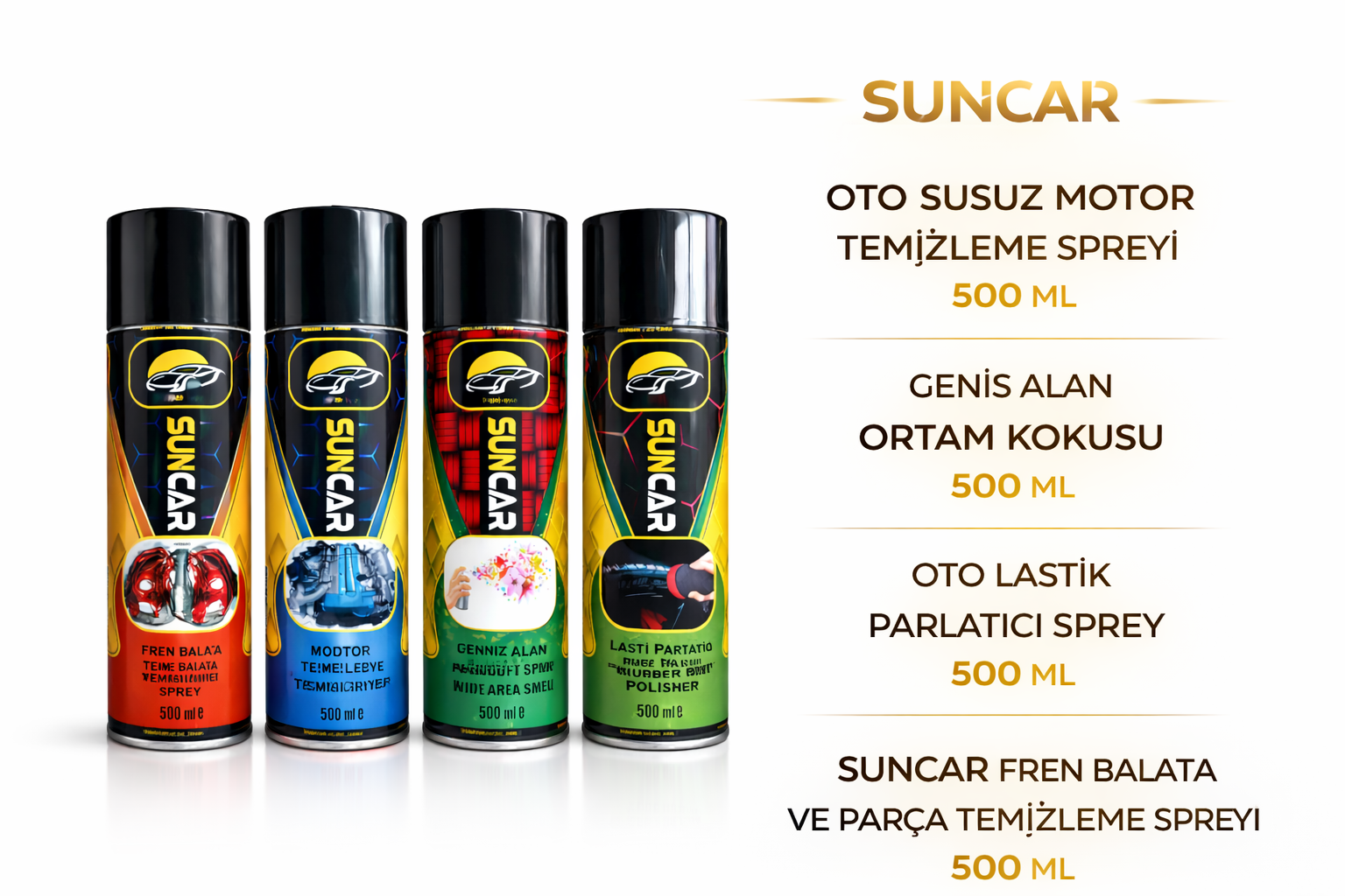 SUNCAR PREMİUM 15 PARÇA OTO BAKIM ÇANTASI - Görsel 6