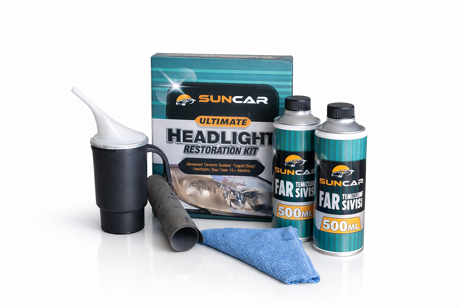 SUNCAR FAR TEMİZLEME KİTİ