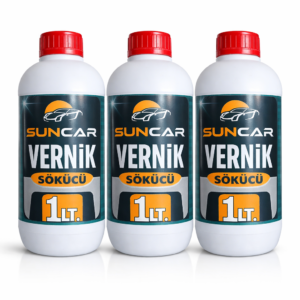 SUNCAR VERNİK SÖKÜCÜ 1LT 3LÜ SET