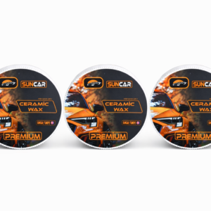 SUNCAR PREMİUM OTO CERAMİC WAX 150GR 3LÜ SET
