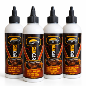 SUNCAR OTO DERİ BAKIM KREMİ 600 ML 4LÜ SET