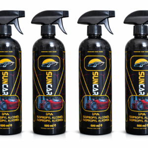 SUNCAR İPA YÜZEY TEMİZLEYİCİ ALKOL 600 ML 4LÜ SET