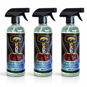 SUNCAR OTO DETAY TEMİZLEYİCİ SPREY 600 ML 3LÜ SET