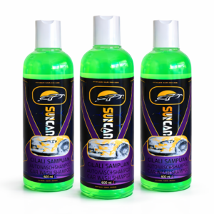 SUNCAR OTO CİLALI NÖTR ŞAMPUAN 600 ML 3LÜ SET