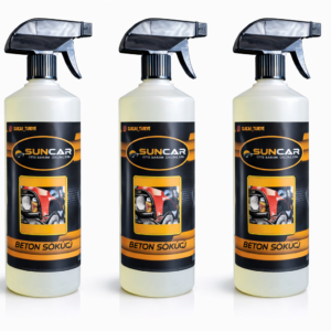 SUNCAR OTO BETON SÖKÜCÜ SPREY 750 ML 3LÜ SET