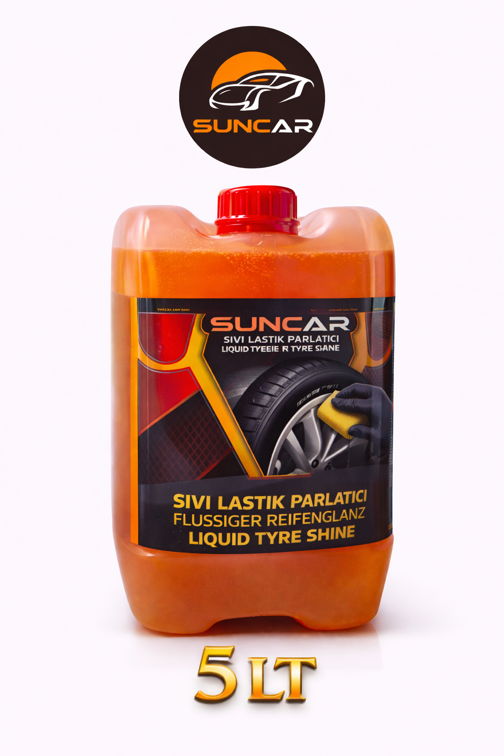 SUNCAR LASTİK PARLATICI SIVI 5 LT