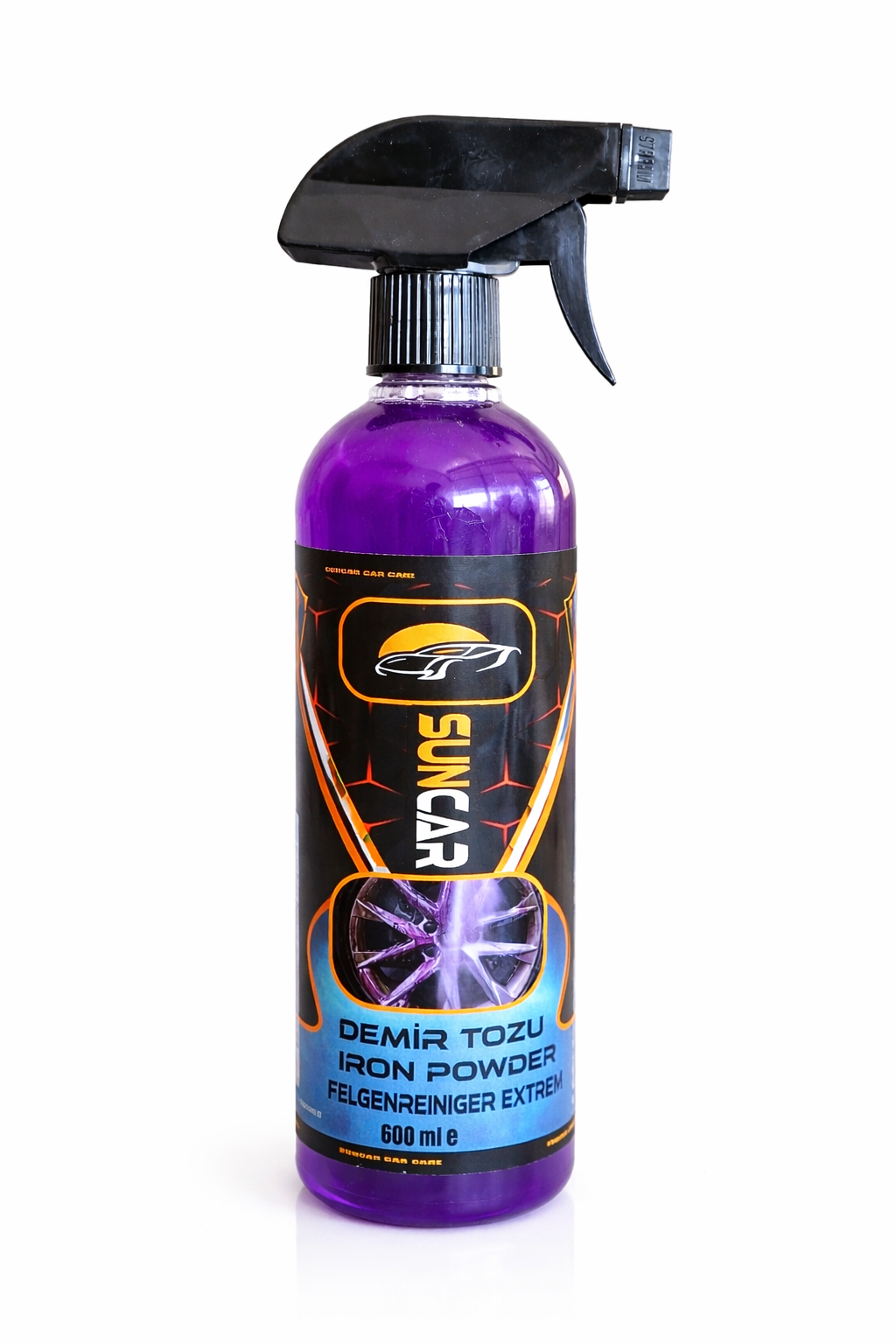 SUNCAR OTO DEMİR TOZU TEMİZLEYİCİ KONSANTRE SPREY 600 ML