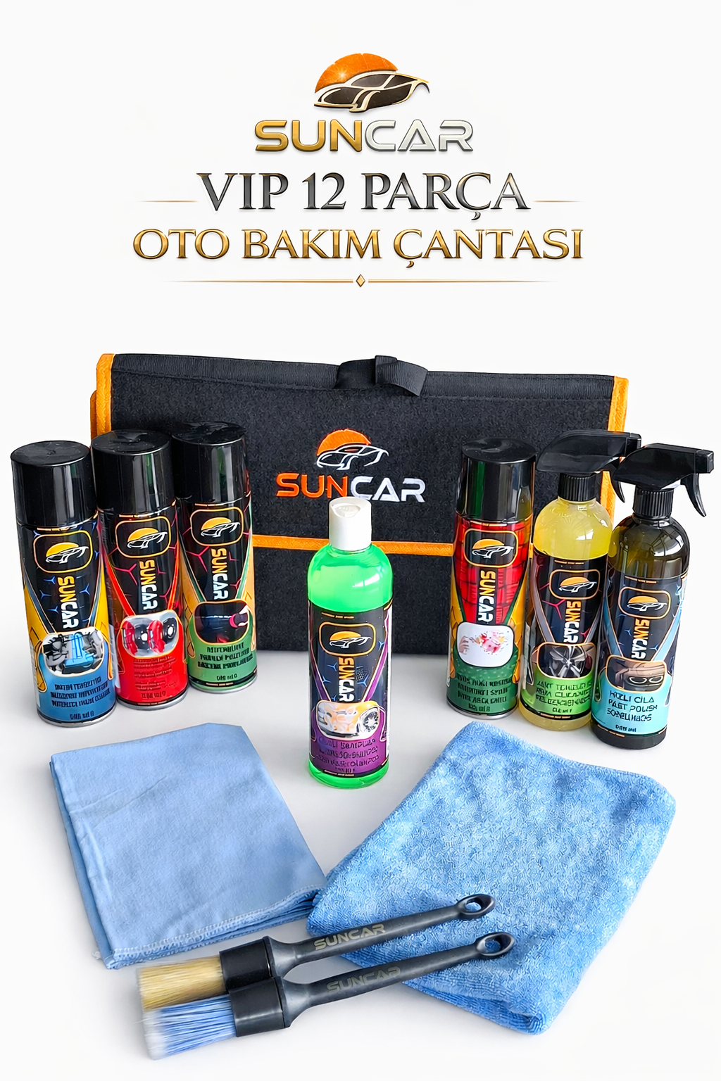 SUNCAR VIP 12 PARÇA OTO BAKIM ÇANTASI